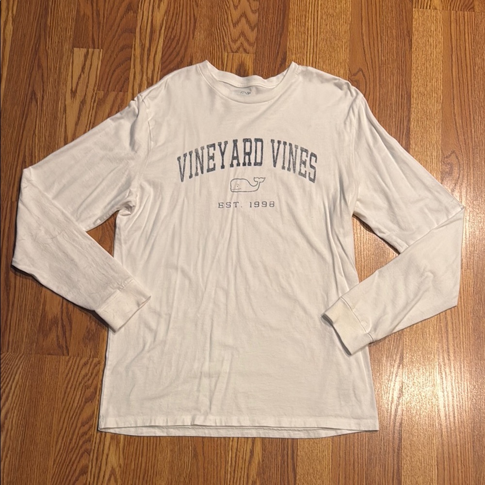 Vineyard Vines White Long Sleeve Shirt
